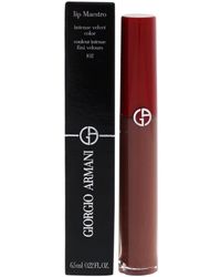Giorgio Armani - 0.22Oz #102 Sandstone Lip Maestro Liquid Lipstick - Lyst