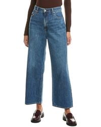 Rag & Bone - Lori High-Rise Wide Leg Crop Jean - Lyst