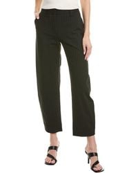 Ganni - Stretch Stripe Mid-waist Pant - Lyst