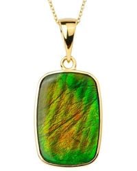 TIRAMISU - 14k Over Silver 14.45 Ct. Tw. Ammolite Necklace - Lyst