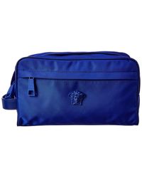 Versace Medusa Head Dopp Kit - Blue