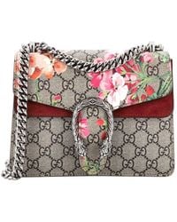 Gucci - Dionysus Bag Blooms Print GG Coated Canvas Mini (authentic Pre-loved) - Lyst
