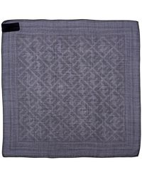 Fendi - Ff Wool & Silk-Blend Bandana - Lyst