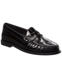 Celine - Vivienne Leather Loafer - Lyst