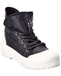 JW Anderson - Two-tone Nylon High-top Sneaker - Lyst