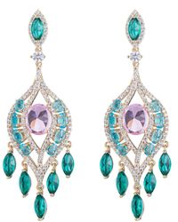Eye Candy LA - Luxe Collection Boho Cubic Zirconia Crystal Drop Earring - Lyst