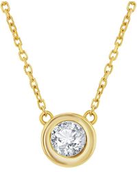 Jewels by Viomo - 14k 1.38 Ct. Tw. Diamond Solitaire Pendant - Lyst