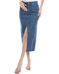 Rag & Bone - Clara Midi Skirt - Lyst