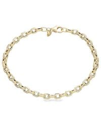 Italian Gold - 14K Geo Forzatina Bracelet - Lyst