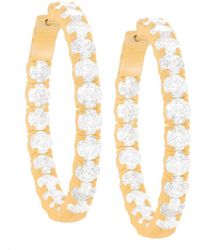 Diana M. Jewels - Fine Jewelry 18k 12.80 Ct. Tw. Diamond Earrings - Lyst
