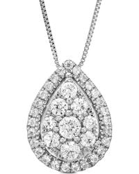 Amairah - 14K 0.50 Ct. Tw. Lab-Grown Diamond Pendant Necklace - Lyst