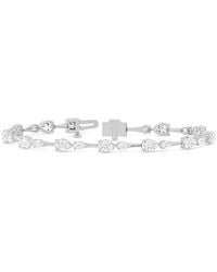 Lab Grown Diamonds - 14K 5.40 Ct. Tw. Lab-Grown Diamond Tennis Bracelet - Lyst