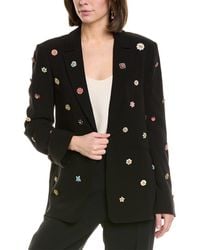 Cinq À Sept - Enamel Flower Karlie Blazer - Lyst