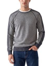 RAFFI - Reverse Wool & Cashmere-blend Crewneck Sweater - Lyst