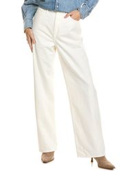 Rag & Bone - Logan Mid-Rise Wide Leg Jean - Lyst