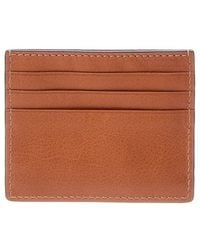 Brunello Cucinelli - Leather Card Case - Lyst