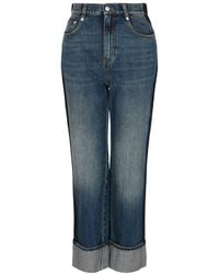 McQueen - Faded Boyfriend Jeans - Lyst
