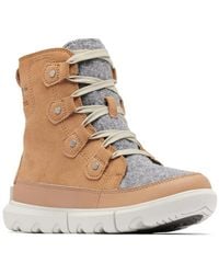 Sorel - Explorer Nexttm Joan Weatherproof Suede Boot - Lyst