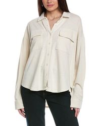 Splendid - Amara Pocket Button-down Shirt - Lyst
