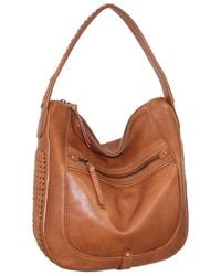 Nino Bossi - Elina Hand-Dyed Vintage Leather Hobo Bag - Lyst