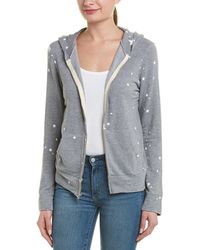 Monrow Zip Hoodie - Gray