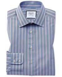 Charles Tyrwhitt - And Egyptian Extra Slim Fit Stripe Shirt - Lyst