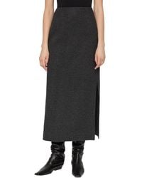 Lafayette 148 New York - High Waisted Wool & Cashmere-Blend Midi Skirt - Lyst