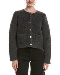 Michael Stars - Cera Honeycomb Stitch Cardigan - Lyst