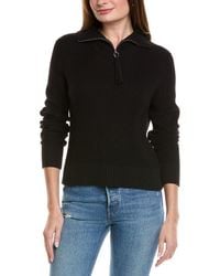 Hannah Rose - Shaker Sailor Neck Cashmere-blend Pullover - Lyst