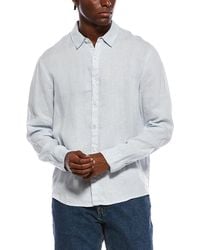 James Perse - Classic Linen Shirt - Lyst