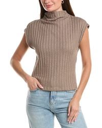 Michael Stars - Nara Mock Neck Top - Lyst