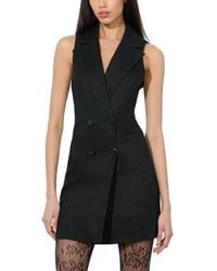 Alice + Olivia - Alice + Olivia Meritt Linen-blend Dress - Lyst