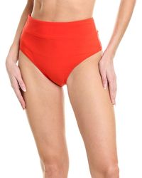 Reiss - Annie High Waisted Bikini Bottom - Lyst