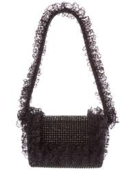 Self-Portrait - Crystal Lace Detail Shoulder Bag - Lyst