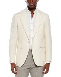 Isaia - Wool Textured Blazer - Lyst