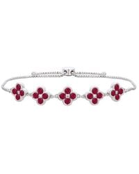 Gregg Ruth - 14K 2.27 Ct. Tw. Diamond & Ruby Bracelet - Lyst