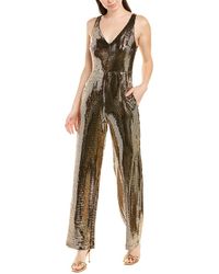 donna morgan tuxedo jumpsuit