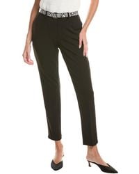 Tahari - Slim Leg Ankle Pant - Lyst