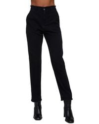 Bella Dahl - Dakota Frayed Ankle Trouser - Lyst