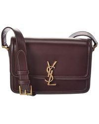 Saint Laurent - Solferino Medium Leather Satchel - Lyst