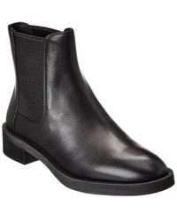 Stuart Weitzman - Sondra Sleek Leather Bootie - Lyst