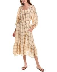 Lisa Marie Fernandez - Laure Linen-Blend Maxi Dress - Lyst