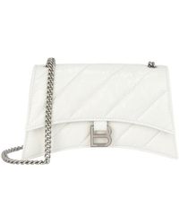 Balenciaga - Crush Xs Quilted Chain Leather Shoulder Bag - Lyst
