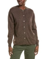 Brodie Cashmere - Wool & Cashmere-Blend Oversized Cardigan - Lyst