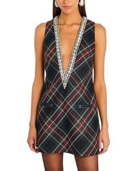 Ariele Tesoro - Solid Mini Dress - Lyst