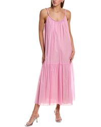 RED Valentino - Poplin Midi Dress - Lyst