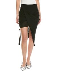 Helmut Lang - Wind Asymmetrical Skirt - Lyst
