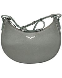 Zadig & Voltaire - Moonvibe Grained Leather Crossbody - Lyst