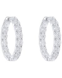 Diana M. Jewels - Fine Jewelry 18k 11.10 Ct. Tw. Diamond Earrings - Lyst