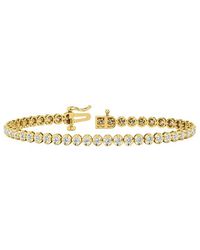 Lab Grown Diamonds - 14K 1.05 Ct. Tw. Lab-Grown Diamond Tennis Bracelet - Lyst
